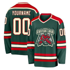 Uniforme de hockey sur glace personnalisé de haute qualité Tenzo Intl Service OEM Spandex/Polyester Maille respirante à séchage rapide personnalisée - Product Image 4