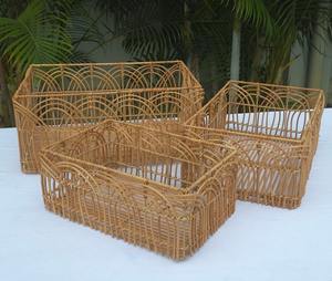 Panier de rangement en rotin - Product Image 3