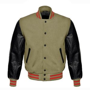 <b>jacket</b> for men varsityjacketCustom Chenille <b>Patches</b> Embroidery Stylish Genuine Leather Sleeves Letterman Varsity Crop <b>Jacket</b> Men - Product Image 6