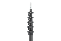 Nouveau système de perche télescopique en fibre de carbone de 3 à 21 mètres pour le nettoyage des fenêtres et des panneaux solaires, idéal pour une utilisation commerciale