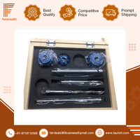 Fabricant d'outils à main pour l'automobile, fraiseuse pour siège de soupape, fraise à siège de soupape à pointe en carbure à 45 degrés, jeu de fraises à siège de soupape à prix raisonnable