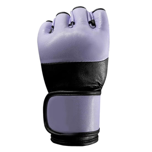 Gants de MMA professionnels en cuir à demi-doigts – Gants de boxe et de grappling avec design personnalisé, logo, taille et couleur sur mesure - Product Image 1