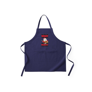 Delantal de cocina sin mangas de algodón 100% superventas de nuevo estilo con logotipo personalizado - Product Image 1
