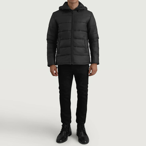 Venta caliente Puffer Hombres Chaquetas de invierno de alta calidad de peso pesado de fabricación personalizada Servicio OEM - Product Image 3