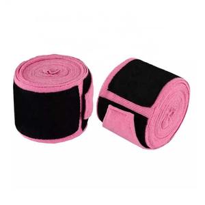 Bandages de boxe intérieurs personnalisés, imprimés par sublimation, blanc et noir, de la meilleure qualité, en gros, à vendre - Product Image 2