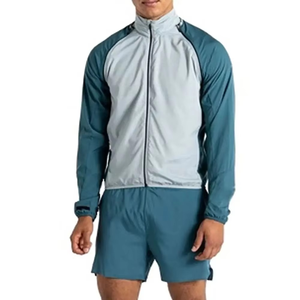 High Quality Breathable Windbreaker Jacket Two Piece Windbreaker Set for Men Wholesale Windbreaker Tracksuits for Women and Men - Product Image 6