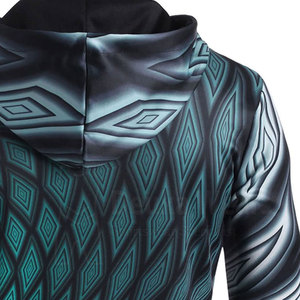 Sudadera con capucha de algodón de alta calidad para hombre, ropa de calle cómoda de invierno, cuello con capucha sostenible, patrón de estampado sólido, teñido liso - Product Image 4