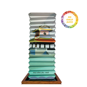 Lanternes pliantes traditionnelles vietnamiennes-lanternes faites à la main pour la décoration de vacances bon prix - Product Image 1