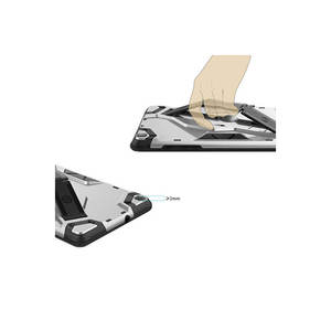 Housse de protection pour tablette en silicone noir Netzy pour Galaxy Tab a 8.0 (2019) T290 Defens Case - Product Image 1