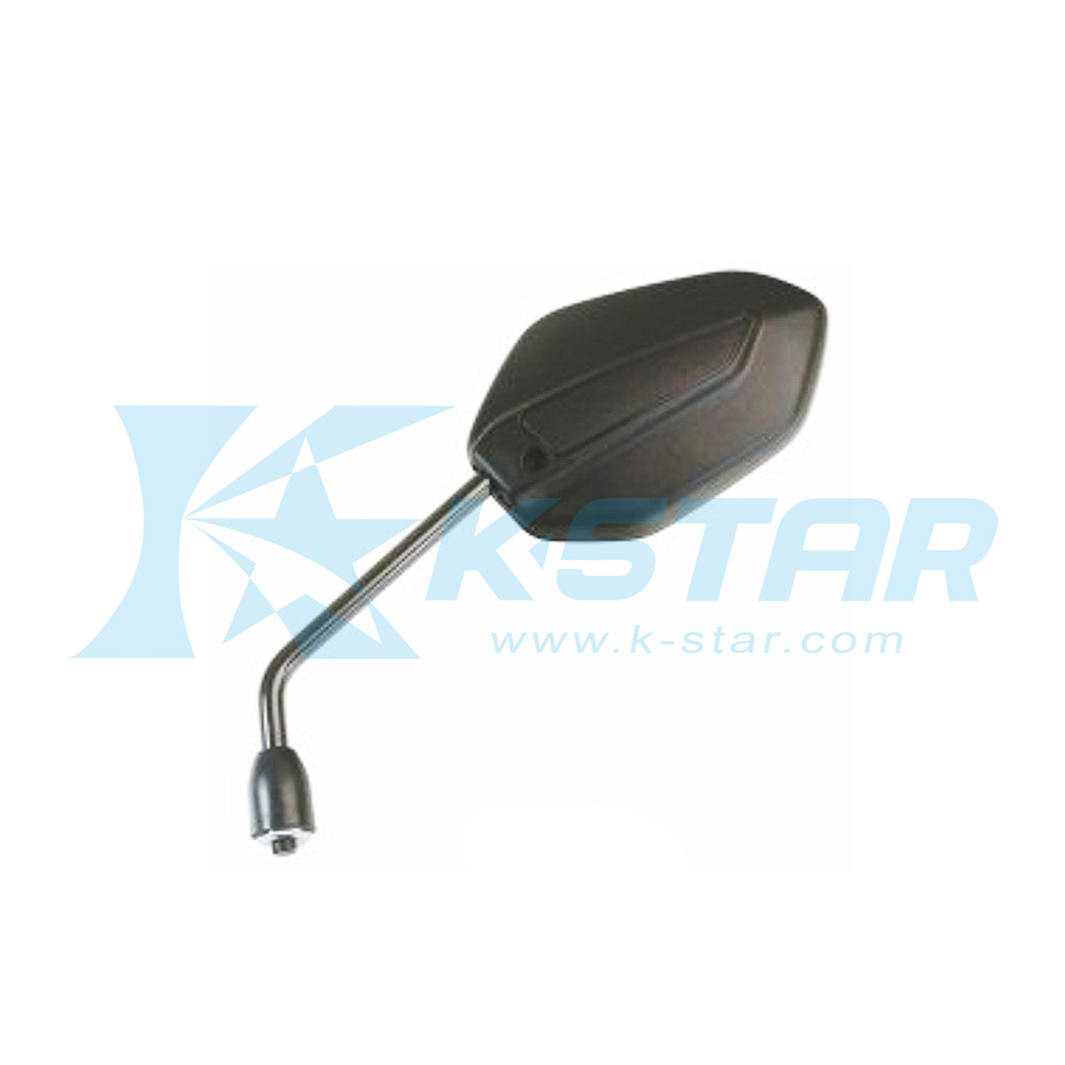 Letgoing Motorcycle Stealth Wing Rear View Mirrors 360° Adjustable Aluminium Alloy Mirrors for