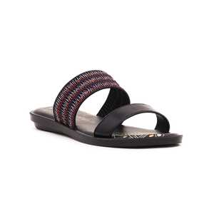 Softy CL5299 Black Casual Heeled Sandals - Product Image 2