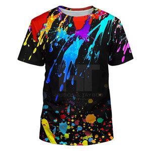 2025 mejor llegada ropa Casual sublimación camiseta diseño personalizado tela de poliéster ligero transpirable alta calidad hombres - Product Image 1