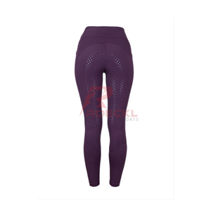 Pantalones ecuestres para montar a caballo al aire libre Cómodos pantalones de montar ajustados para mujer transpirables elegantes ligeros duraderos - Product Image 2
