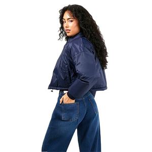 เสื้อแจ็คเก็ตผู้หญิงสำหรับฤดูหนาว น้ำหนักเบา ผลิตจากโพลีเอสเตอร์ 100% ระบายอากาศได้ดี ไซส์ใหญ่ ออกแบบได้ตามสั่ง ขายส่ง เสื้อผ้าสตรีทแวร์สำหรับผู้หญิง - Product Image 6