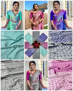 Saree en soie Lichi douce très exigeante avec taille et couleur personnalisées disponible à la vente depuis l'Inde - Product Image 5