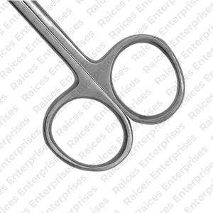 Tijera de IRIS de calidad fina de acero inoxidable alemán curvo recto para la venta tijera de IRIS de instrumento médico en MOQ bajo - Product Image 5