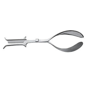 Pinzas obstétricas de acero inoxidable industriales alemanas personalizables OEM, abrazadera quirúrgica, herramientas de mano médicas de ginecología para - Product Image 4