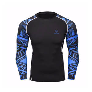 Camisetas de entrenamiento para hombre, camiseta de entrenamiento de manga larga con control de humedad para ejercicio al aire libre, camisetas de entrenamiento informales para hombre - Product Image 4