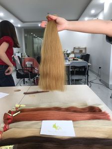 BAMBOOHAIR ส่วนต่อผมเปียโนเรมี่รัสเซีย,ต่อผมต่อแบบคู่ผมจริงขายส่งจากเวียดนาม - Product Image 5