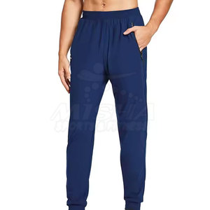 Pantalon de survêtement décontracté pour homme, léger, taille haute, coupe droite, respirant, séchage rapide, qualité supérieure, best-seller, vente en gros - Product Image 1