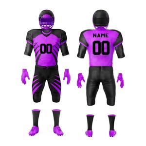 Wholesale High Quality American <b>Football</b> Uniform <b>Light</b> Weight Comfortable Breathable Plus Size Digital Print 100% Polyester - Product Image 1