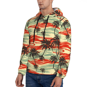 Sudadera con capucha de calidad superior para hombre en diferentes tamaños Estilo básico único Diseño de logotipo personalizado Sudadera con capucha Hawaiana para hombre - Product Image 3