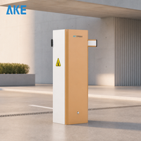 Portail automatique pliant AKE, contrôle d'accès intelligent pour véhicules, bras en alliage d'aluminium, système de stationnement intelligent pour garage souterrain, DC