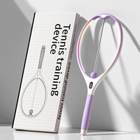 Raquette de tennis automatique à rebond LED colorée légère et portable Bellewins pour adultes et enfants, pour l'entraînement en extérieur et en intérieur