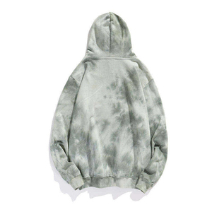 Custom Heavyweight Plus Size Distressed Applique Embroidery Stitching Patch Acid Wash Zip Up Hoodie - Product Image 2