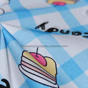 Tissu de pyjama élégant 120gsm 153cm soie latine lisse doux respirant textile extensible dans les deux sens - Product Image 3