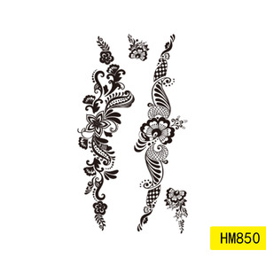 Personnalisé Sexy Rouge Marron Henné Temporaire Étanche Corps Papier Autocollant Transfert D'eau <span class=keywords><strong>Tatouage</strong></span> pour Femmes Hommes Corps pour les Fêtes - Product Image 6