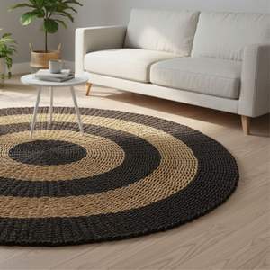 Tapis NAIRA en herbe de mer artisanal - Product Image 5