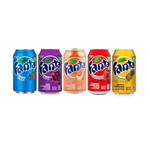 Fanta US Grape Soda authentique, 12x355ml, canettes, saveur raisin américaine importée, sans caféine, boisson gazeuse, vente en gros, approvisionnement en vrac - Product Image 6