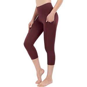 Leggings de sport évasés pour femmes, taille élastique, pantalon de sport, taille haute, pantalon évasé de yoga pour femmes, vêtements de sport ajustés - Product Image 1