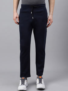 Chándal Deportivo Informal de Algodón Azul Marino Unisex Personalizado OEM con Franjas Reflectantes en el Pecho, Transpirable y Cómodo para Otoño - Product Image 6