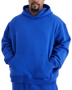 Conjunto de Sudadera con Capucha y Pantalones Deportivos de Felpa 100% Algodón, Estilo Oversize con Hombros Caídos, Estilo Hip Hop, Ropa Deportiva Urbana, Novedad 2026 - Product Image 2