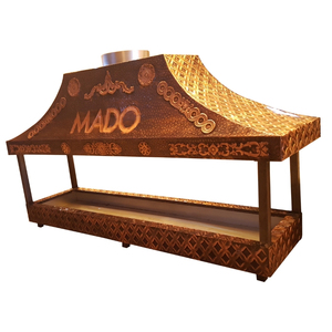 Meilleures ventes - Grill en cuivre pour restaurant - Expérience de grillade au charbon de bois - BBQ authentique - Qualité supérieure - Dîner haut de gamme - Product Image 1