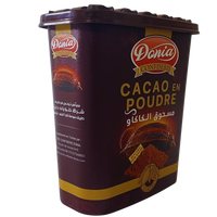 DIVAN DKF1507 1200ml PP 1mm Épaisseur Boîte en plastique multi-usages pour cosmétiques, lotions et poudres TR