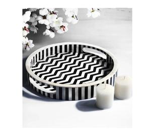 Bandeja para servir de calidad superior, incrustaciones de hueso, sala de estar decorativa para el hogar, almacenamiento de muebles de granja, bandeja para servir al mejor precio - Product Image 5