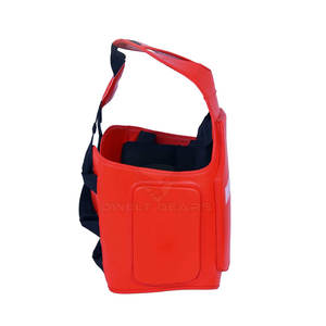 Protections de poitrine de boxe en cuir légères, respirantes et écologiques, fabriquées au Pakistan, pour adultes, options personnalisées, prix bas - Product Image 5