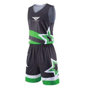 เครื่องแบบบาสเก็ตบอลพิมพ์ลายคุณภาพสูงเครื่องแบบบาสเก็ตบอลออกแบบได้ตามต้องการดีไซน์ล่าสุด - Product Image 1