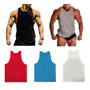 Chaleco de gimnasio de alta calidad para hombre, camiseta sin mangas de gimnasio para hombre, logotipo personalizado, chalecos acanalados de ajuste muscular, chaleco acanalado para hombre - Product Image 3