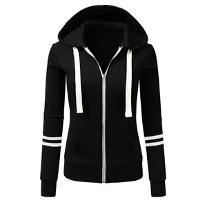 Pullover branded women hoodies top fashion designs high quality sports clothing hoodie for women