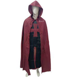 Conjunto de capa de túnica de caballero templario Medieval, traje histórico de tela de algodón para Guerrero, Cosplay de Halloween y traje de Feria Renacentista - Product Image 1