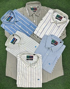 Personnalisable haute qualité hommes formel affaires chemise fil teint 100% coton anti-boulochage respirant OEM ODM Bangladesh - Product Image 1