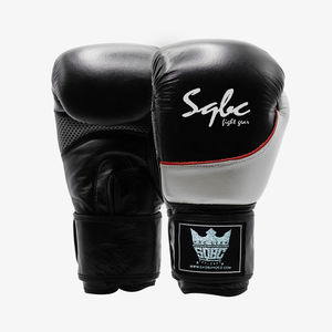 Gants de boxe MMA en cuir métallisé de meilleure conception Gants d'entraînement et gants de boxe - Product Image 1