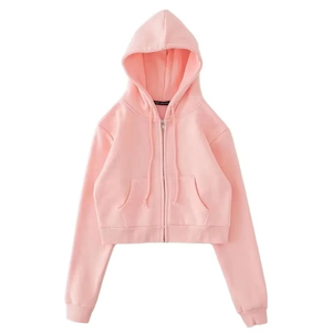 Personalización 3D Impreso Zip up Sudaderas con capucha Tops Ropa de moda para mujeres - Product Image 1