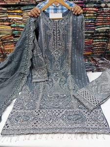 2022 meilleure vente femmes de haute qualité 3 pièces cousu Viscose déguisements soie coton fête de mariage dernières Collections - Product Image 4