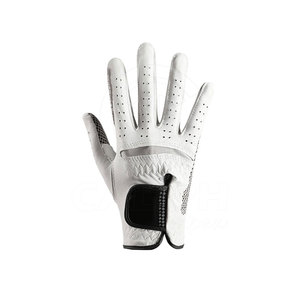 ถุงมือกอล์ฟสำหรับผู้ชายผู้หญิงผ้านิ่มหนัง Cabretta โลโก้ตามสั่งสำหรับผู้ชายสีขาว XXXL OEM วัสดุมีต้นกำเนิดจากเพศขนาดสถานที่ - Product Image 3