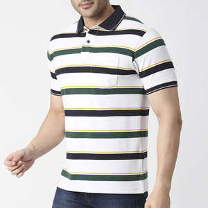 T-shirt décontracté raffiné pour homme, manches courtes, 100 % coton, léger, style urbain, logo brodé, infroissable, uni, personnalisable - Product Image 3